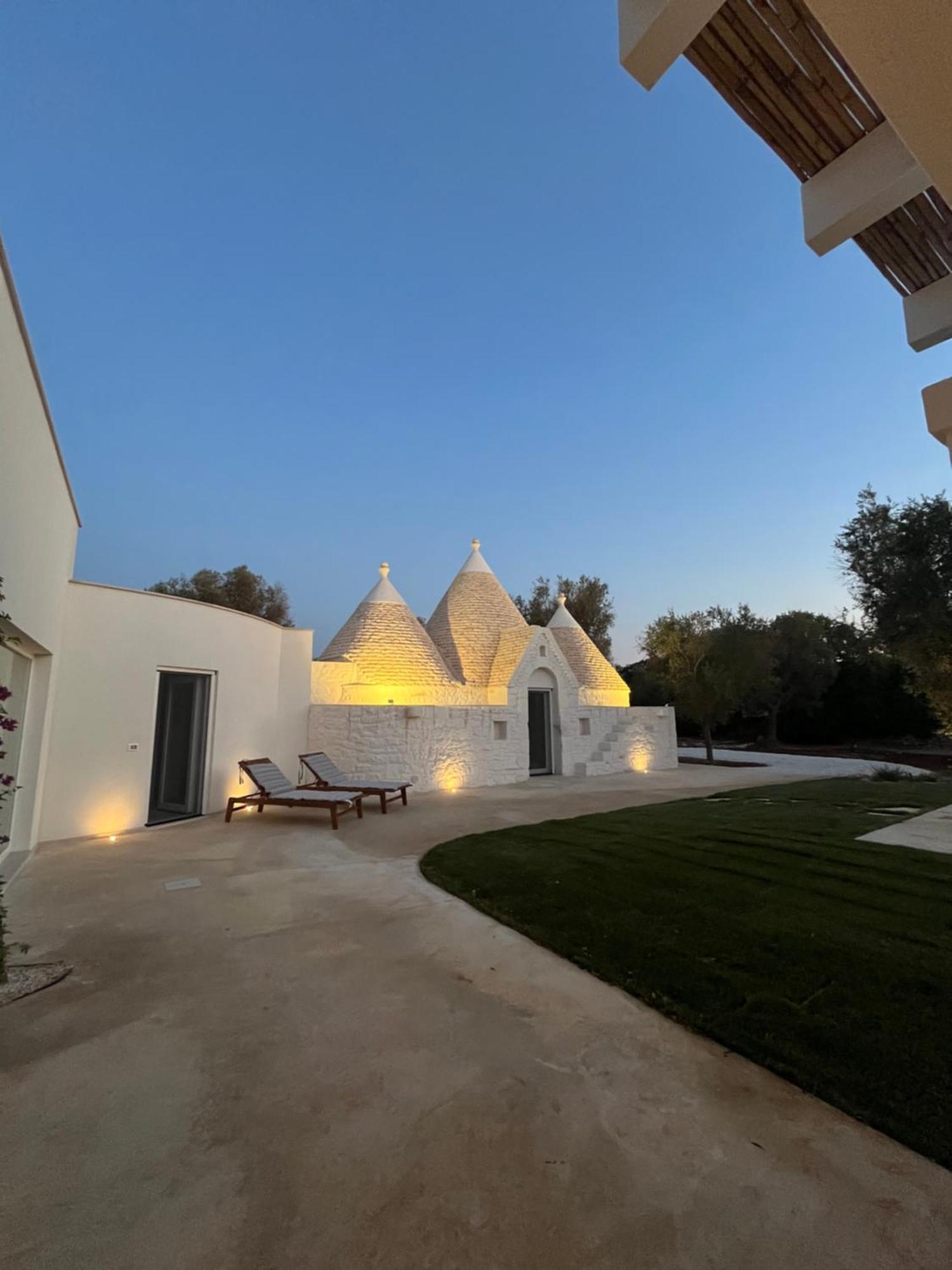 Trullo Gritti All'Antico Uliveto San Michele Salentino Exterior foto